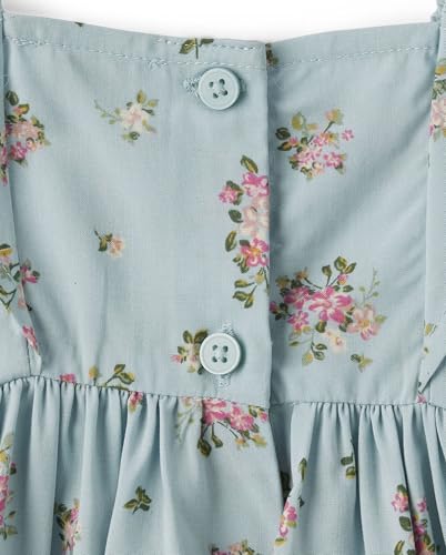 The Children's Place Baby Girls' and Newborn Short Sleeve Ruffle Dress3