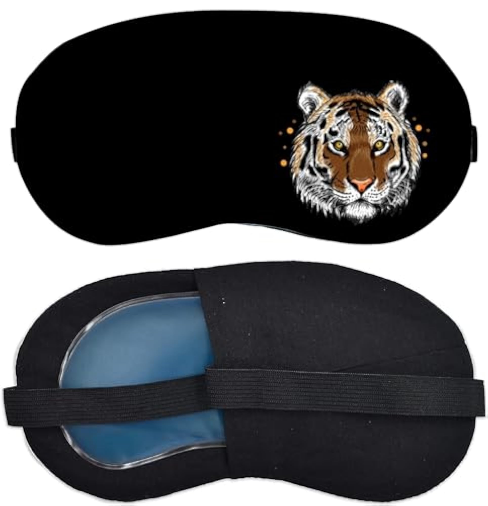Cotton Sleep Eye Mask for Side Sleepers, Adjustable Fit
