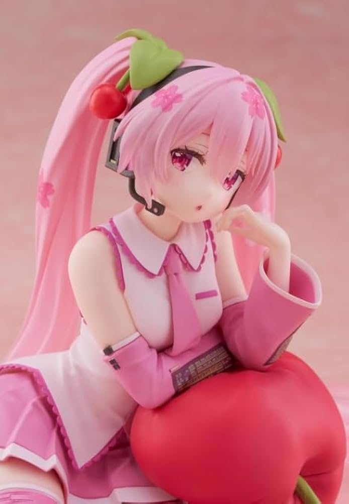 Amazon.co.jp: Desktop Cute 桜ミク さくらんぼクッション フィギュア Amazon.co.jp: Desktop Cute 桜ミク さくらんぼクッション フィギュア