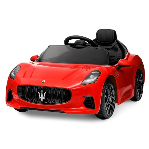 GarveeLife Ride On Car Licensed Maserati Gran Cabrio, 12V Battery