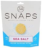34 Degrees Sea Salt Snaps Baked Chickpea Thins, 3.2 OZ