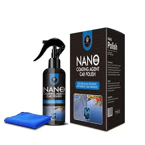 Nano Car Ceramic Coating Líquido 300 ml con Paño Microfibra