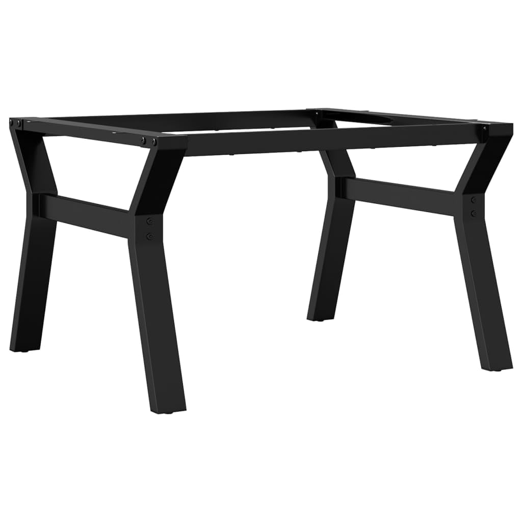 vidaXL Patas de Mesa de Centro Estructura Y Acero 70x60x43 cm, Pata de Mesa Auxiliar, Pata de mesita Auxiliar, Pata de Mesa de Metal