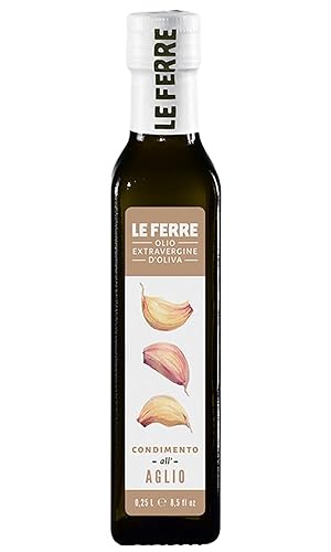 Le Ferre Aceite de Oliva Virgen Extra con Sabor - 8.5 fl oz (Ajo)