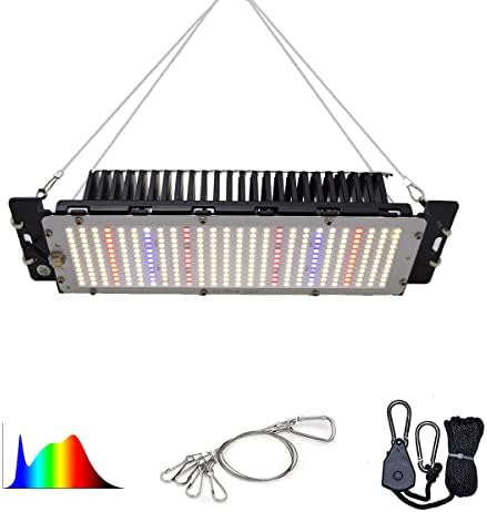 Geciliaoran LED Grow Light, 312 LEDs Sunlike Full Spectrum Plant Light for Indoor Plants, 50W Sunlike Growing Lamps for Grow Tent Veg and Flowering