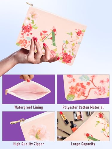 Image of DOODLE Monogram A Diary Gift Set - B6 Soft Bound Ruled Notebook with Tote Bag & Zipper Pouch - Premium Stationery Gift Set for Women & Girls | Perfect Personalised Gift Set for Women's Day