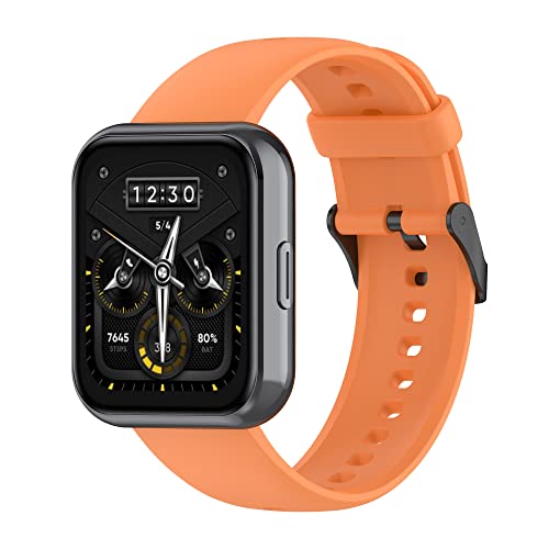 Senter 22mm Soft Silicone Wacth Bands for Realme Watch S/Watch S pro/watch2 /watch2 pro Smart Watch...