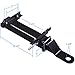 Rear Seat Trailer Hitch with Receiver for Step on Back of Golf Cart