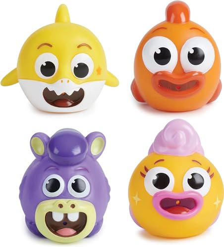 WowWee Baby Shark Bath Squirt Toy 4-Pack Big Show! - Thumbnail 2