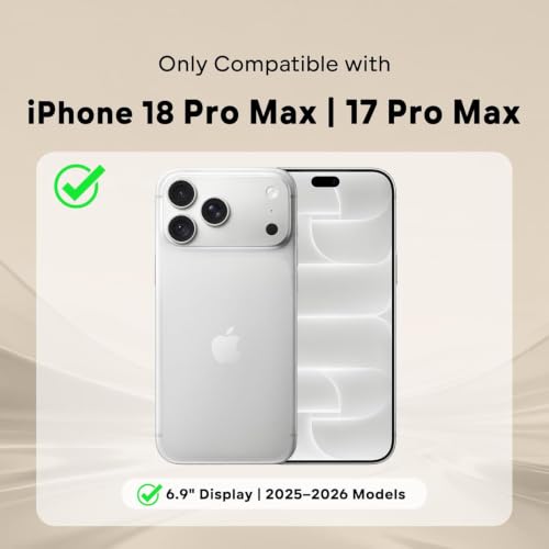 Image of DIZORO Compatible with (iPhone 18 Pro Max Case)(2026), Liquid Silicone 3 Layers Full Covered Soft Gel Rubber Phone Case,Shockproof Protective Cover with Anti-Scratch Microfiber Lining-Stone Grey