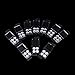 10 Sets Makeup Cosmetic Empty Aluminum Eyeshadow Eye Shadow Pigment Pans Palette Case by Team-Management