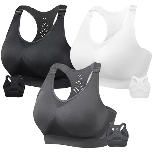 FITTIN-Adjustable-Sports-Bras-for-Women-Padded-Racerback-Seamless-Workout-Yoga-Bras