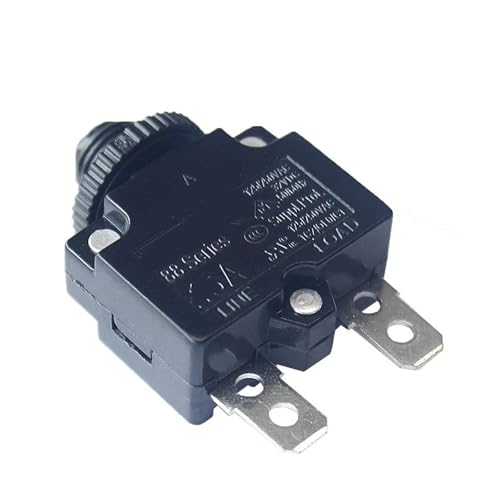 熱遮断器、 Reset Fuse Circuit Breaker 30A Thermal Switch Overload Protector Push Button Black