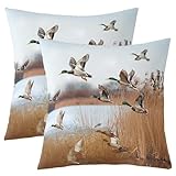 Photo Gallery square federe mallard duck duck hunting mallard duck bird rustic l lake scenery set of 2 resistenti federe cuscini divano per Photo Gallery square federe mallard duck duck hunting mallard duck bird rustic l lake scenery set of 2 resistenti federe cuscini divano per