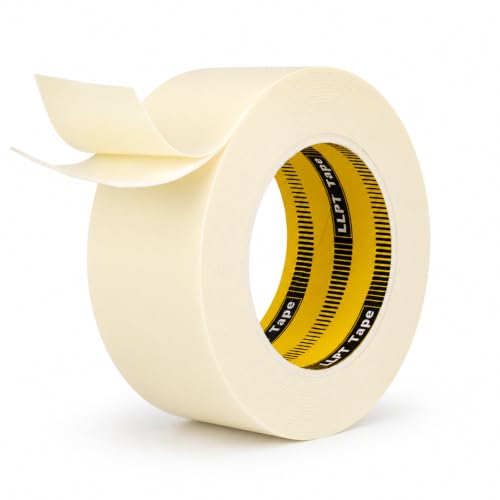 Image of LLPT Double Sided Foam Tape 2 inch x 18 Ft White | Heavy Duty, Strong Bonding, Waterproof, Weather Resistant for Banners Posters Alarm Sensors LED Strips and Home Office Decor