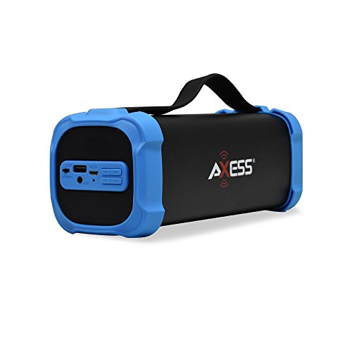 Flash Sale Bluetooth Speaker with USB, Built-In 3.5mm Line-In Jack Rechargeable Battery and Subwoofer Blue. Axess SPBT1073 Portable Indoor/Outdoor Bluetooth Speaker Flash Sale Bluetooth Speaker with USB, Built-In 3.5mm Line-In Jack Rechargeable Battery and Subwoofer Blue. Axess SPBT1073 Portable Indoor/Outdoor Bluetooth Speaker