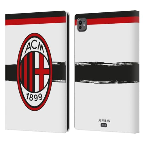 Étui portefeuille iPad Pro 11 M4 M5 cuir AC Milan Crête Kit