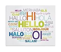 We have reserved a 0.6in (1.5cm) white margin for you, which is convenient for you to frame with a photo frame Canvas posters are different from paper posters in that they will not deteriorate due to environmental factors such as humidity. Because ev...