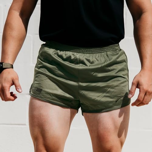 Grunt Style OD Green Ranger Panties Men's Athletic Training Shorts4