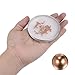 Kozelo 200pcs Copper Precision Balls - [2.5mm] Round for Bearings Bushings Valves, Machinery, Automotive, and DIY Use