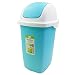 Cand 2 Gallon Swing-Top Trash Bin, Plastic (Sky Blue)