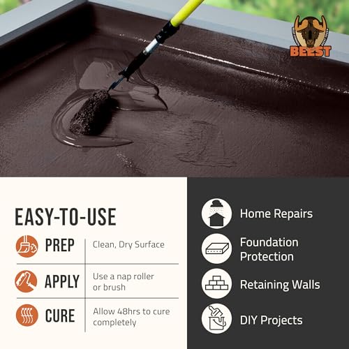 Beest B-5030 Foundation Sealant - Multipurpose Liquid Rubber Coating thumb #4