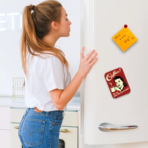 Desperate Enterprises You Can Sleep When You're Dead - Coffee Refrigerator Magnet - Funny Magnets For Office, Home & School - Made In The Usa #TOP4