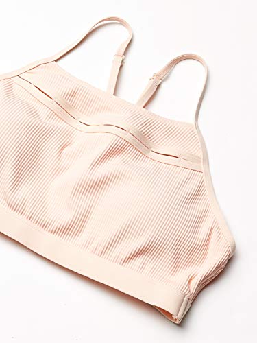Body Glove Active Women's Legato Light Support Rib Sport Bra, Seashell, Small #TOP2