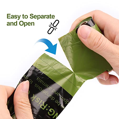 Ownpets Dog Poop Bags (360 counts), Ultra Thick Lavender-Scented Dog Waste Bags, Leak-proof & Biodegradable Pet Poop Bags for Dogs Daily Walks - 24 Rolls - Image 6