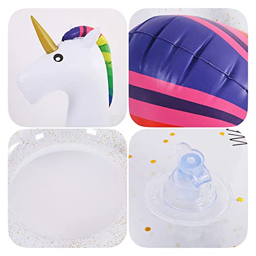 Boxgear Inflatable Float, Glitter Sequin Animal Pool Floats, Swimming Pool Ring, Pool Inflatables For Kids And Adults, Pool Toys Inflatable Unicorn Pool Float, 36 Inch Water Float (36 Inch) #TOP6