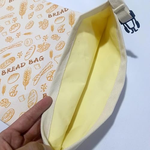 Bolsas de pan de cera de abejas de algodón premium para panadería artesanal 8