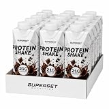 Superset Nutrition | Protein Shake (15x250ml) | Boissons protéinées | Ta réserve de shakes...