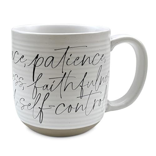 Taza de cerámica blanca para café 19 oz miniatura 3