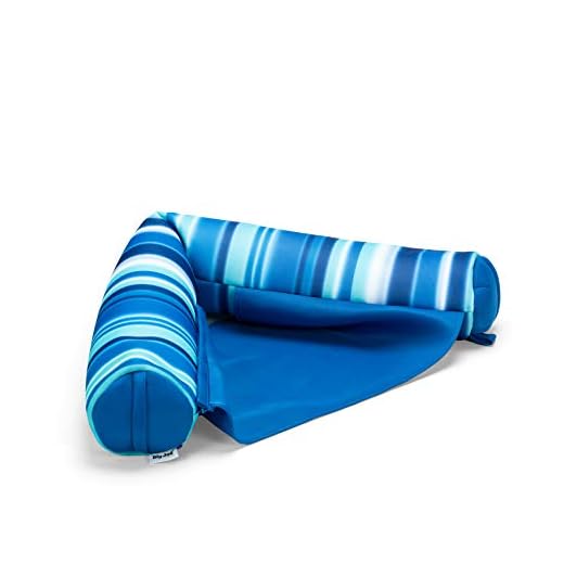 Big Joe Mesh Noodle Sling, Blurred Stripe Blue