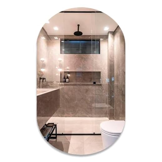 Espelho Oval Decorativo 80x50cm Vidro Lapidado Para Banheiro Sala Quarto