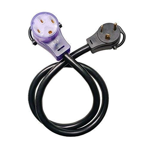 Parkworld 885378 EV Adapter Cord NEMA TT-30P to 14-50R (ONLY for EV or Tesla use, NOT for RV) (4FT)