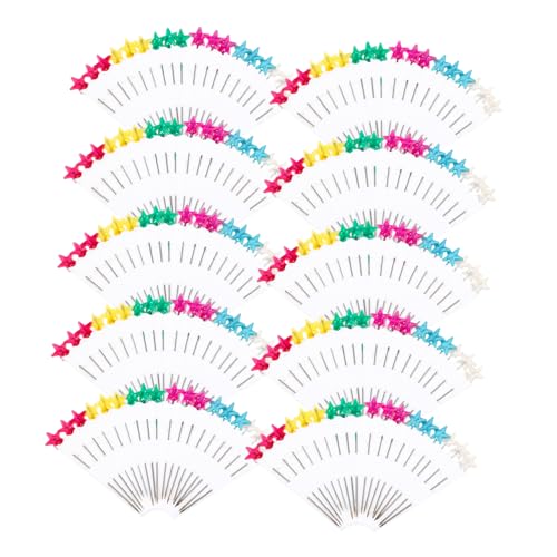 HOODANCOS 10Sets Pearlized Ball Head Pins Decorative Sewing Pins for DIY Crafts Corsages Boutonnieres and Quilting Durable Materials for Dressmaking