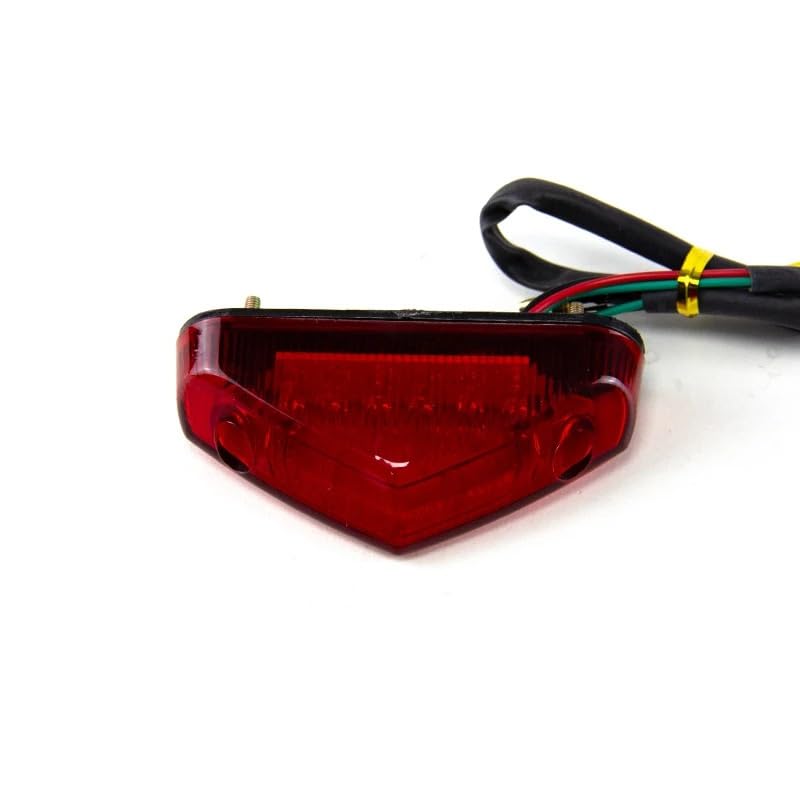 Feu stop arrière universel moto avec éclairage LED puissant