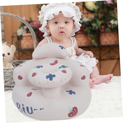 Siège gonflable confort pour bébé avec pompe à air intégrée compact et stable - 4
