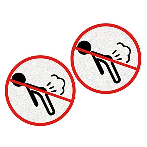 Calcomanías reflectantes No Farting autoadhesivas de vinilo para ventanas de coches planos 3