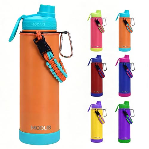 Garrafa Térmica De 304 Aço Inox De Água Manter A Vácuo 750ml (Laranja)
