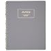 Cambridge Notebook, Wirebound, 9" x 11", 80 Sheets, Work Style Fashion, Gray (59319)