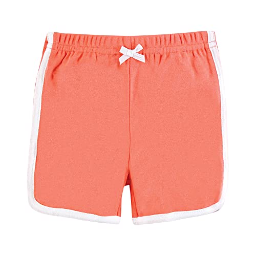 Hudson Baby Unisex Baby And Toddler Shorts Bottoms 4-Pack, Purple Coral, 6-9 Months #TOP4