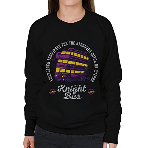 Image of All+Every Harry Potter The Knight Bus Women's Sweatshirt Black