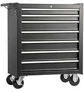 nifoti 7 Drawers Tool Cart on Wheels, Multifunctional Rolling Storage Tool Chest,Drawers Rolling ...