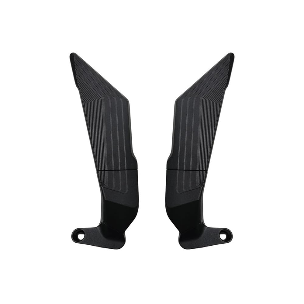 motos Miroir vélo Rétroviseurs Latéraux Moto Pour MT07, MT09, FZ07, FZ09, MT03, MT10, Ailettes Furtives, Kits Rétroviseurs Rotatifs Et Réglables(Type C)