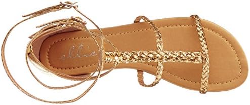 Ellie Shoes Women's 015-cairo, Gold, 8 M US | Image 4