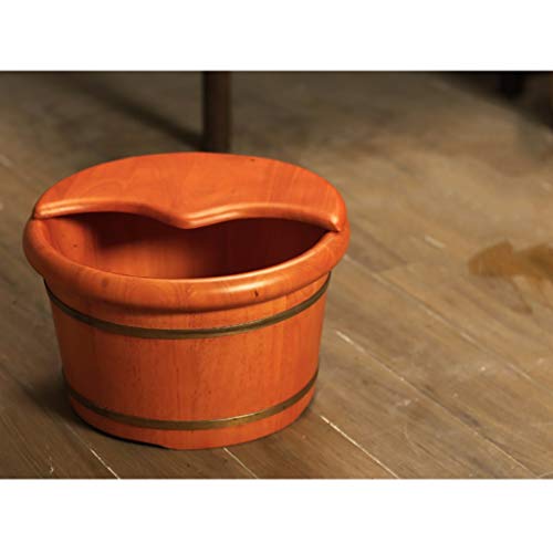 Spa de pies de madera para masaje y sauna miniatura 2
