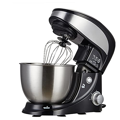 Küchenmaschine Rührmaschine Mit 3 Geschwindigkeiten, Knetmaschine Mit K-Schläger, Teighaken Und Schneebesen, 4L Schüssel…
