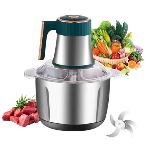 Opiniones de procesadora de alimentos los preferidos por los clientes. 46 AHILAX Molino de Carne Electrico 5L, Picadora Eléctrica Acero Inoxidable Gran Capacidad Batidora 5 Engranajes Procesador de Alimentos Verduras Alta Potencia con 5 Cuchillas...